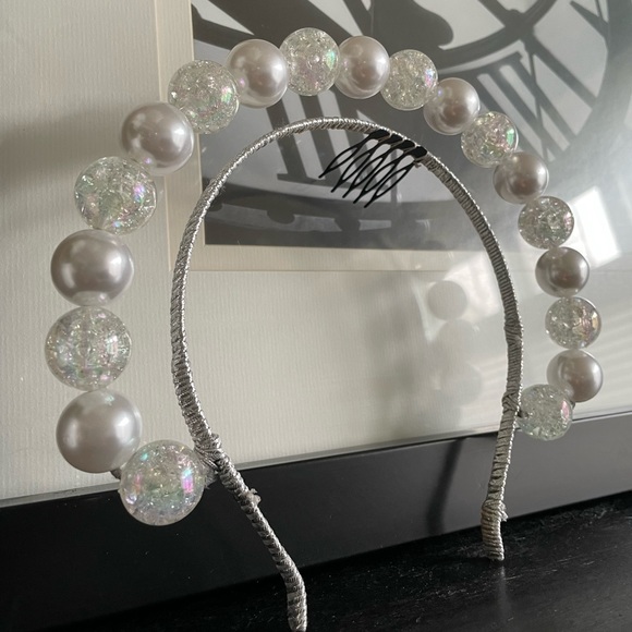 White Pearl headband - Picture 4 of 4